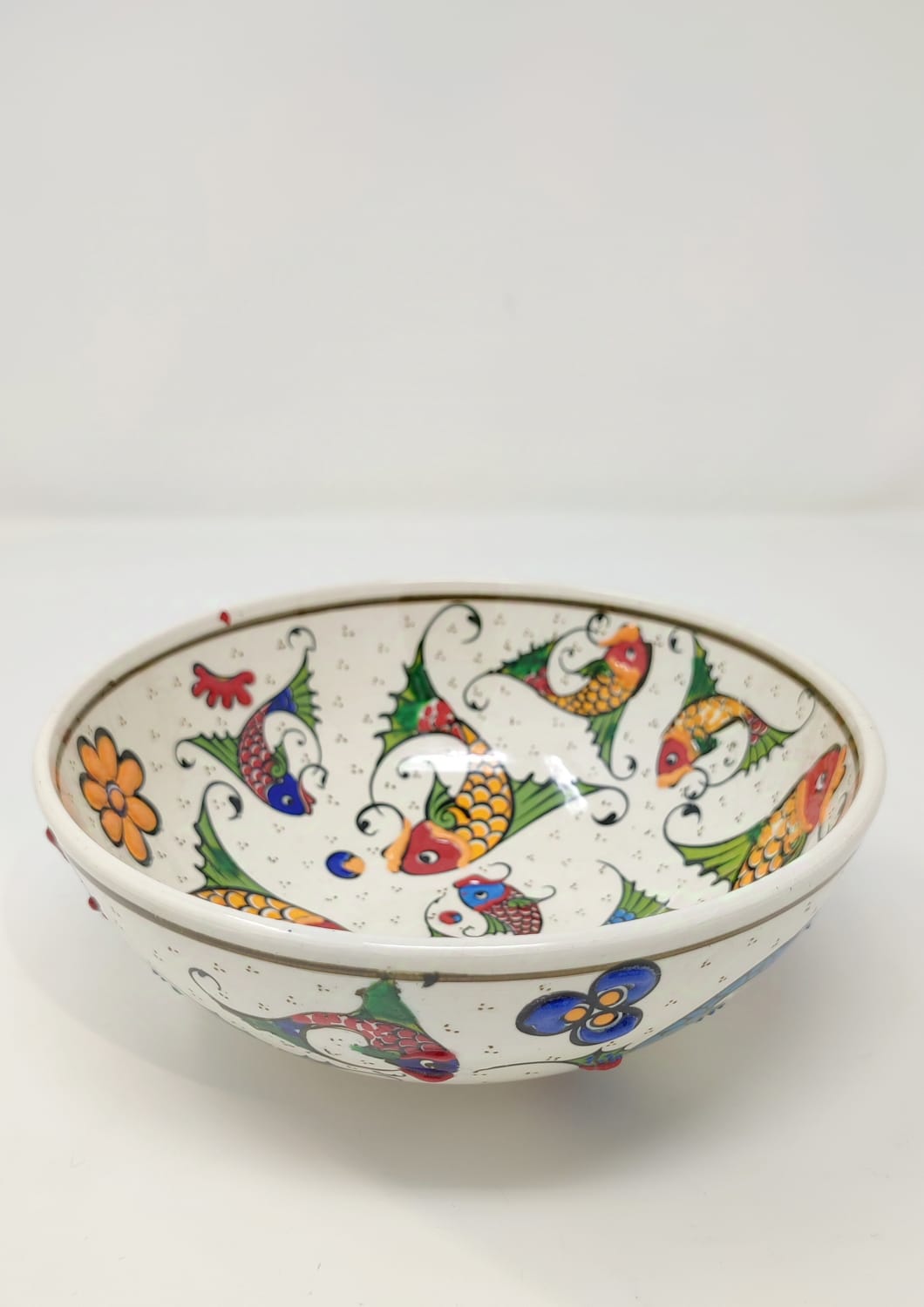 Ceramic Hand Made Bowl 15 cm 1028