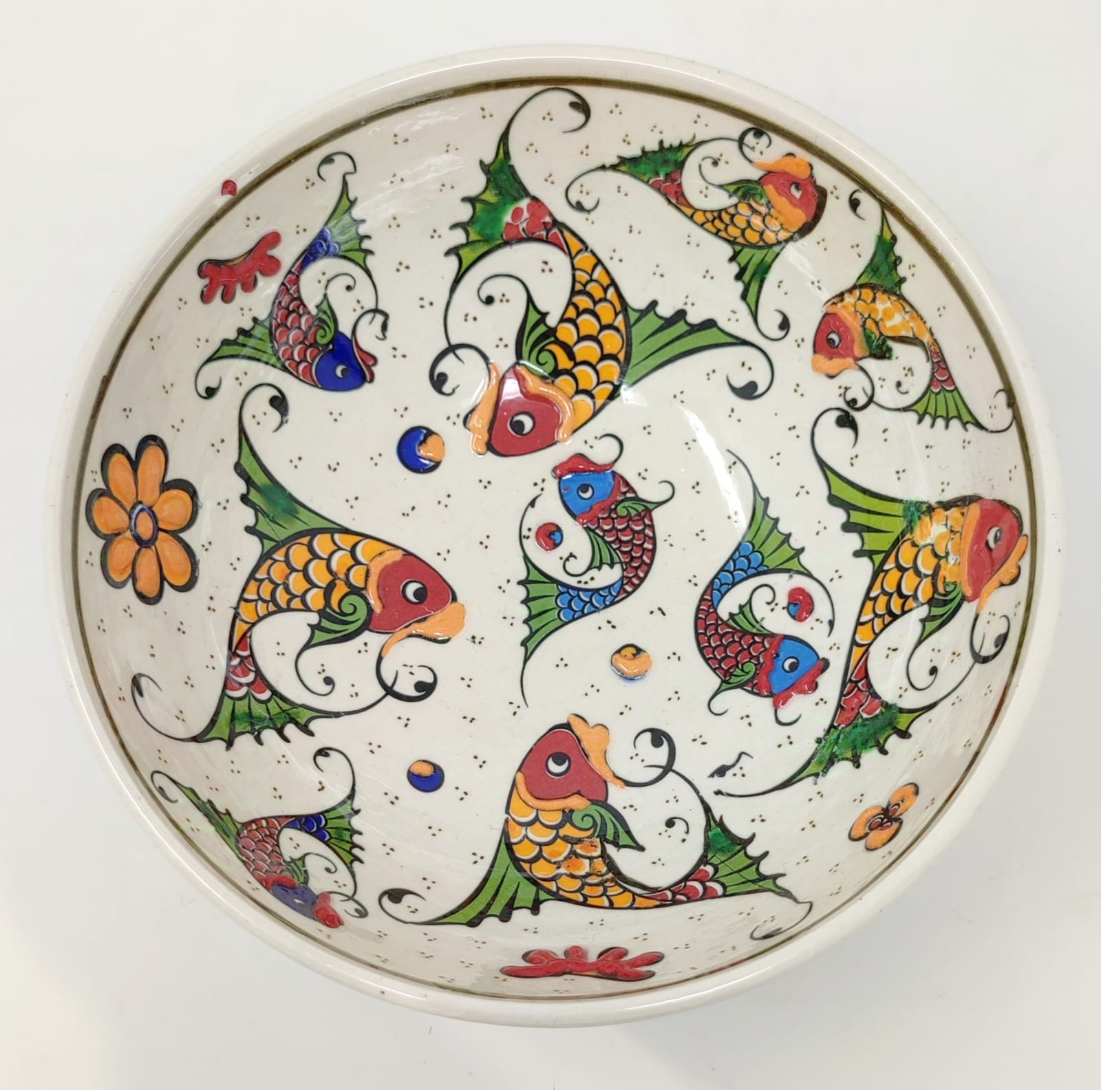 Ceramic Hand Made Bowl 15 cm 1028