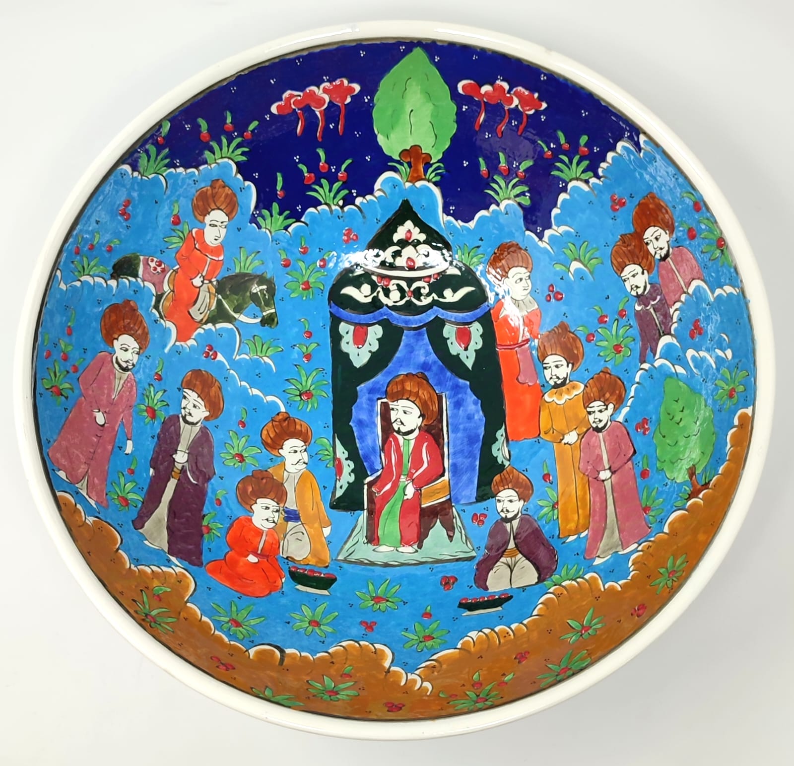 Ceramic Hand Made Bowl 30 cm 1044