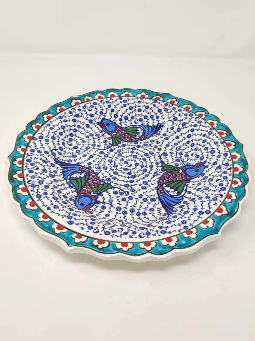 Hand Made Plate 25 cm 1057