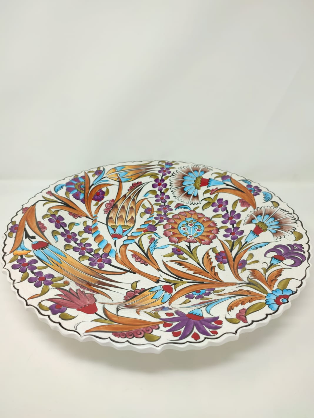 Hand Made Plate 40 cm 1069