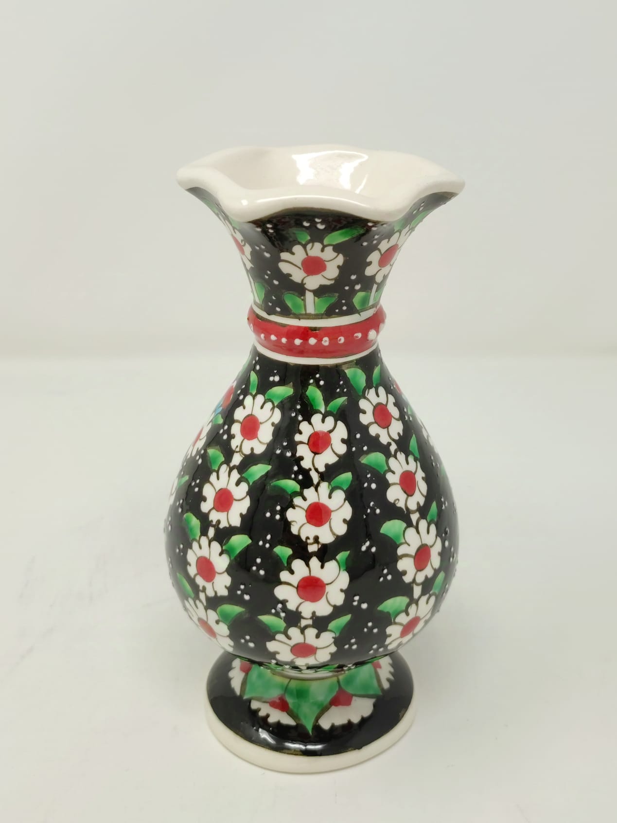  Hand Made Decorative Vase 15 cm 1073