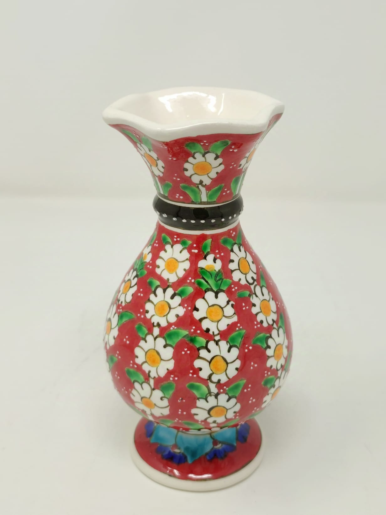  Hand Made Decorative Vase 15 cm 1073