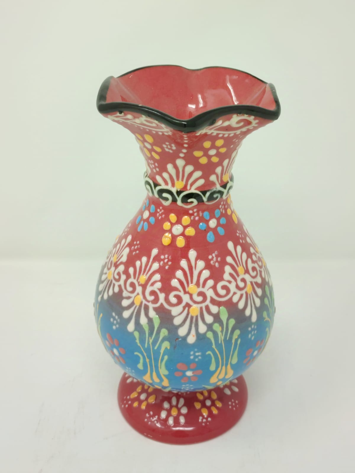 Hand Made Decorative Vase 20 cm 1086