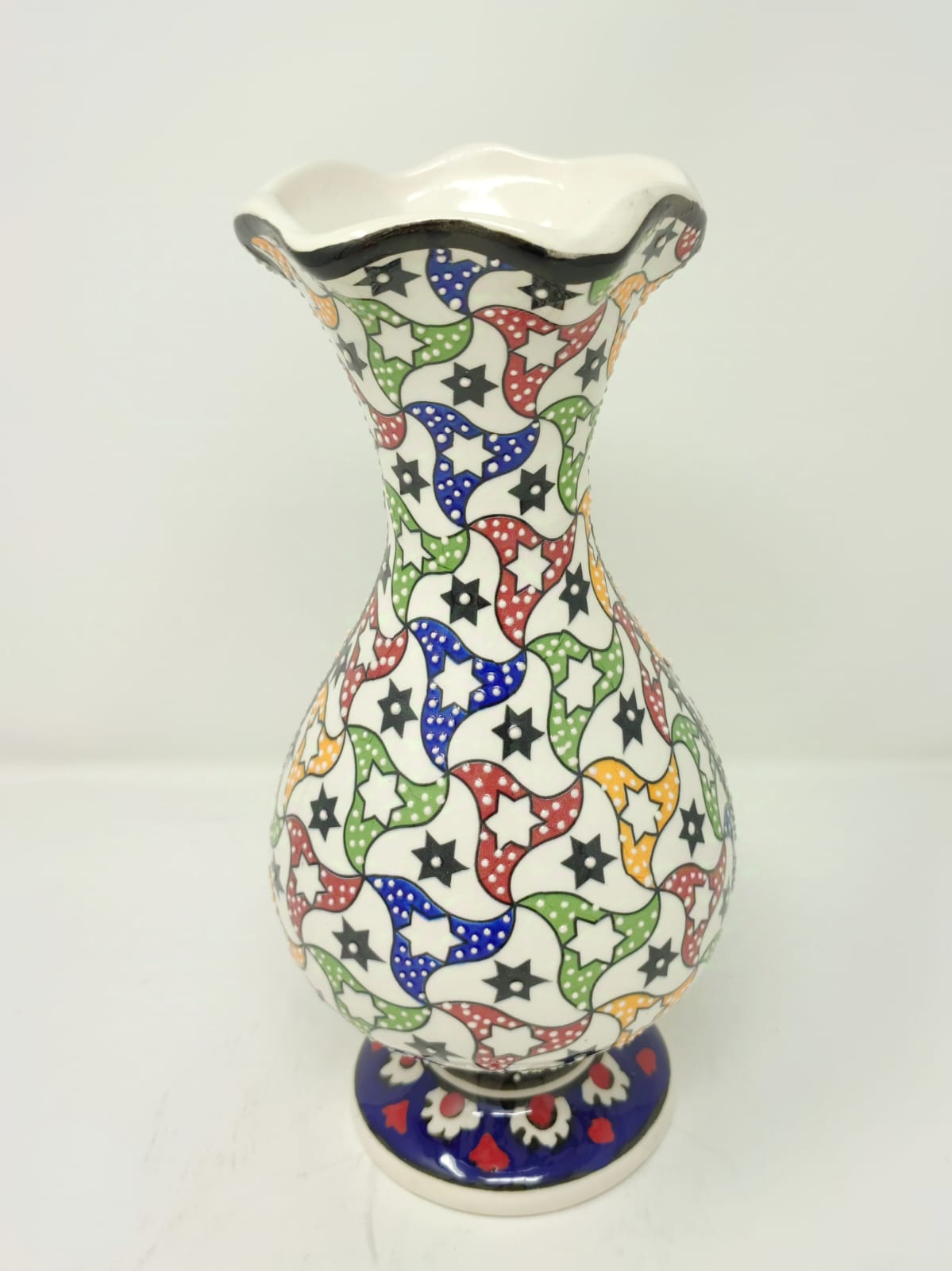 Hand Made Decorative Vase 25 cm 1089