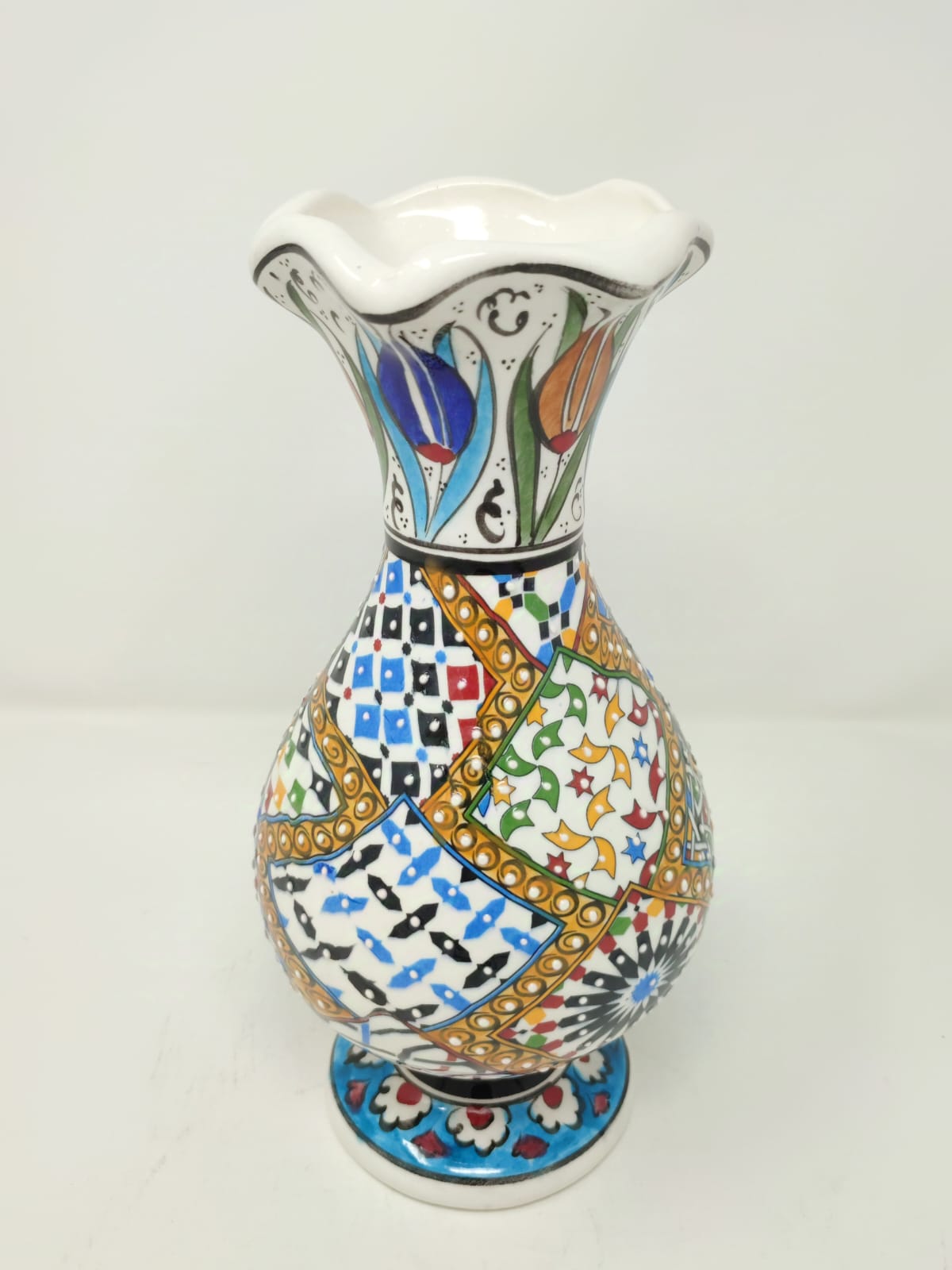 Hand Made Decorative Vase 25 cm 1091