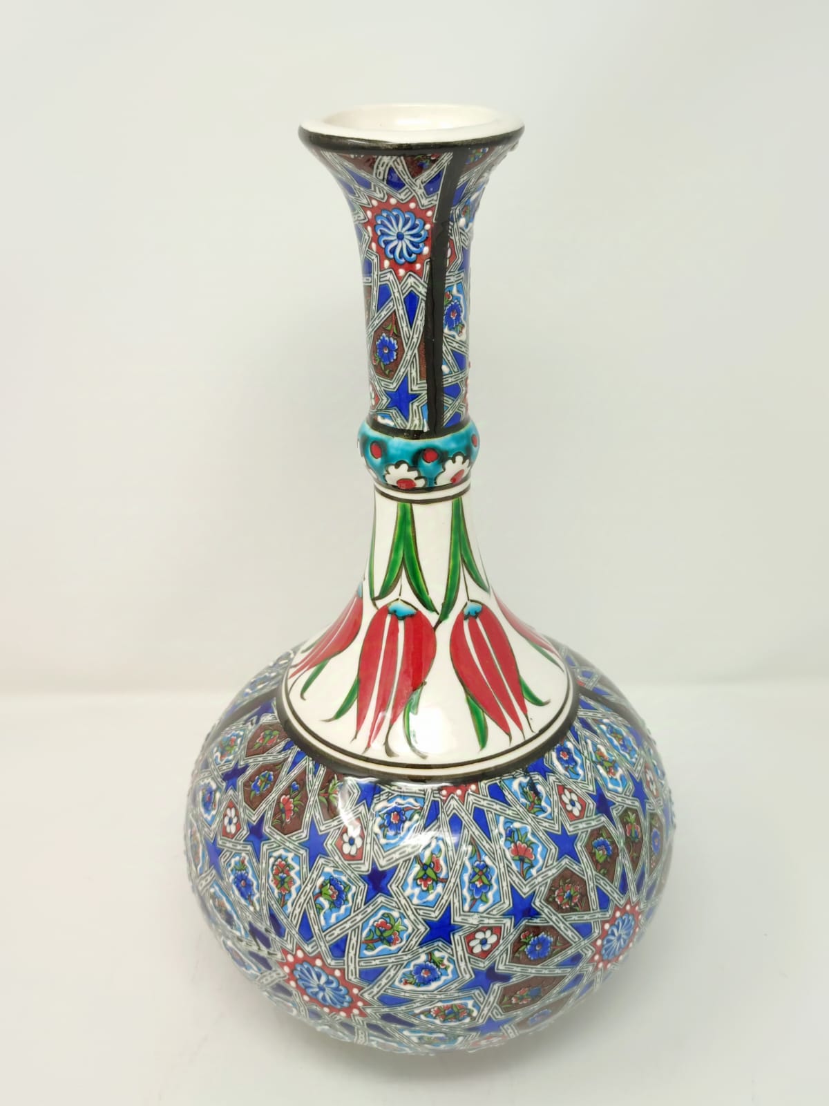 Hand Made Decorative Vase 30 cm 1098