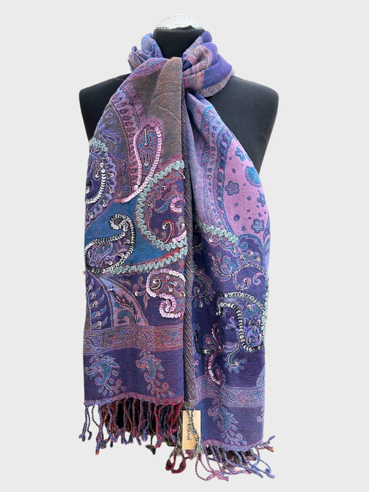 Embroidered Sequined Wool 2013