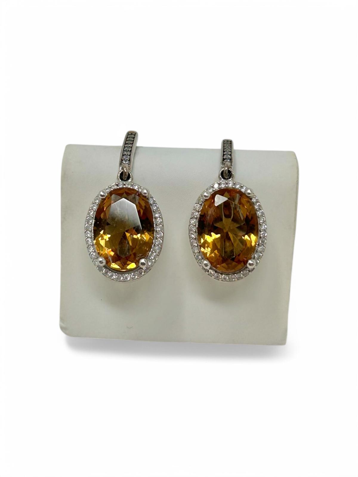 Sultanita Silver Earring 6007