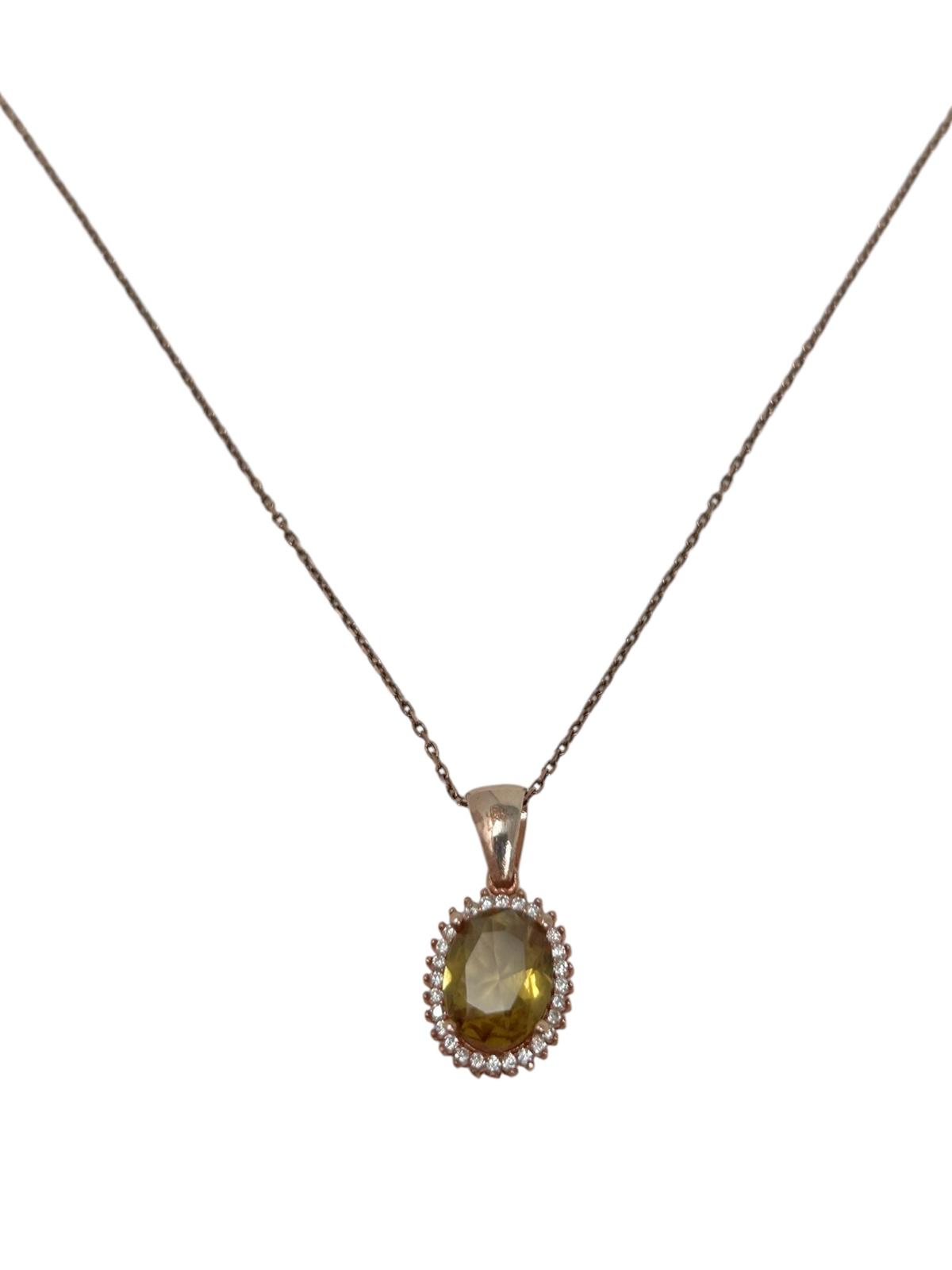 Sultanita Silver Necklace 6014