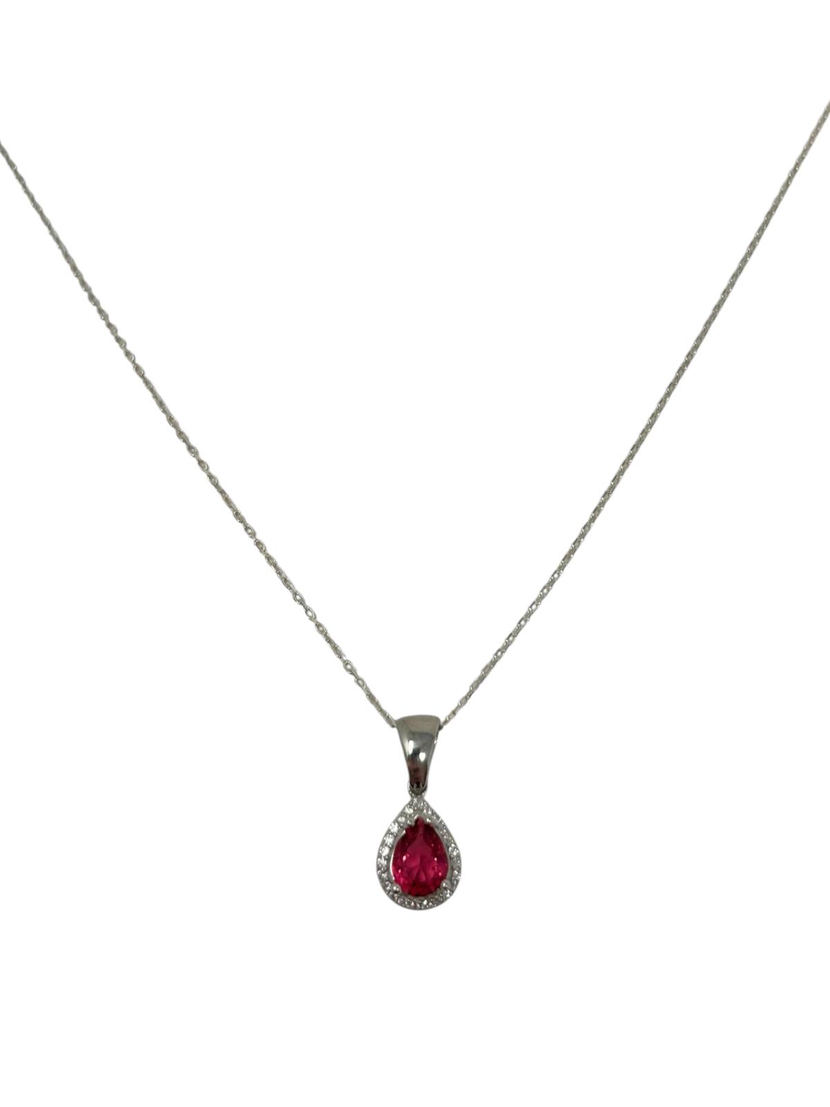 Tanzanita Silver Necklace 6015
